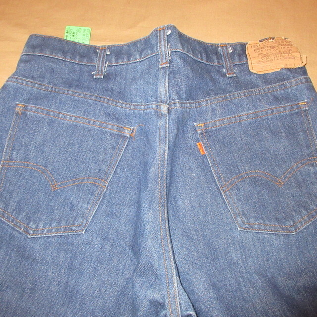 USED 70's Levi's 517-0917 リーバイス デニム ジーンズ 66後期 ブーツカット TALON42 BLUE / 201122