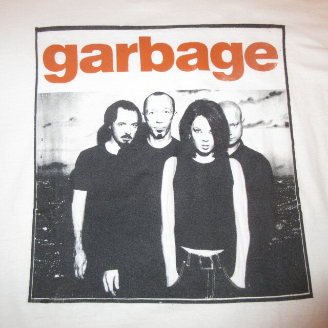 USED 90's Garbage ガービッジ version 2.0 Tシャツ WHT / 201201