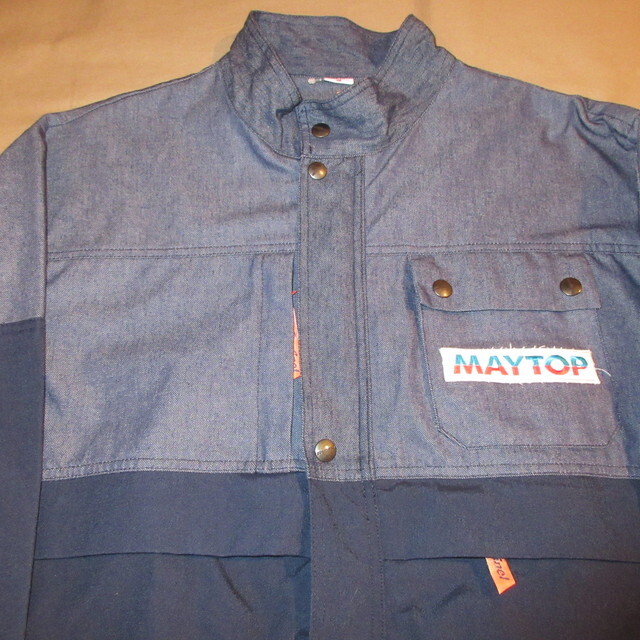 【Vintage】00s Stitch denim work jacket