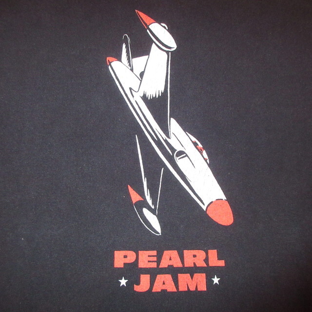 画像1: USED 90's PEARL JAM パールジャム BLACKBOX Tシャツ BLK / 210726 (1)