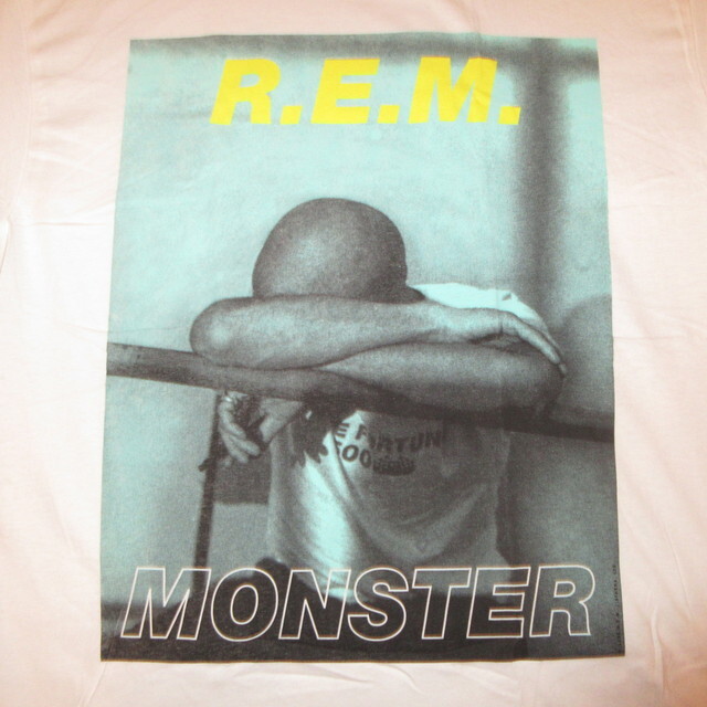 DEADSTOCK 90's REM MONSTER フォト Tシャツ WHT / 210812