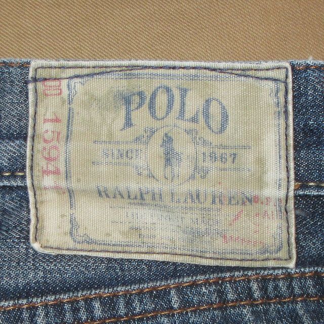 USED 00's RALPH LAUREN ラルフローレン CLASSIC 867 デニム ジーンズ BLUE / 211208