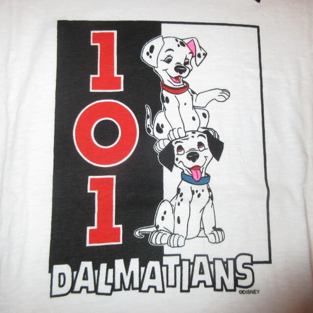 デッドストック Disney 101匹わんちゃん Tシャツ