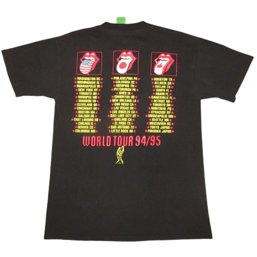 1994年ROLLING STONES  VOODOO LOUNGE TEE