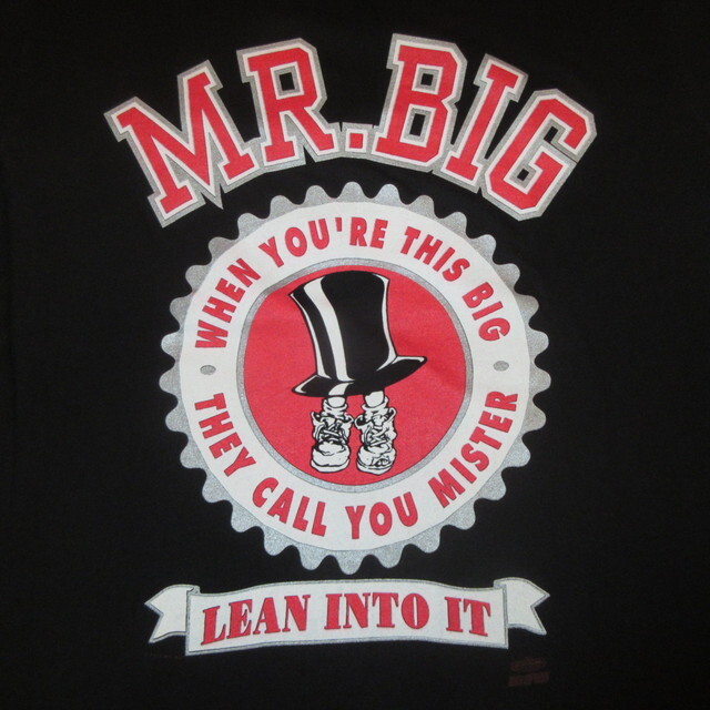MR.BIG ミスタービッグ ツアーTシャツ