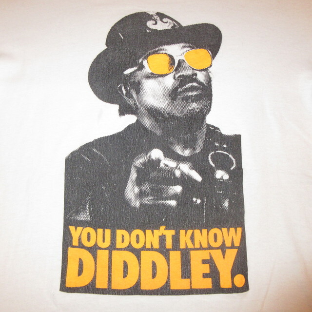 USED 90's NIKE ナイキ BO DIDDLEY ボ・ディドリー Tシャツ WHT / 221123