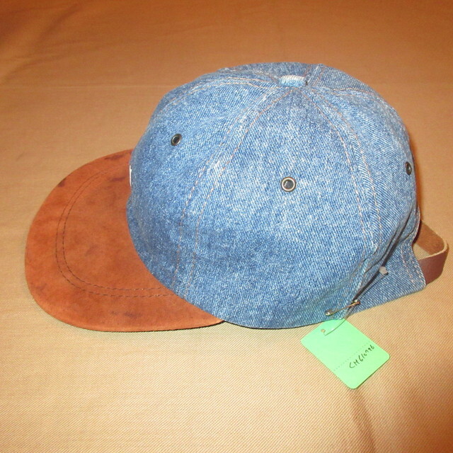 USED 90's KANGOL カンゴール made in USA デニムキャップ CAP 帽子 BLUE / 221130
