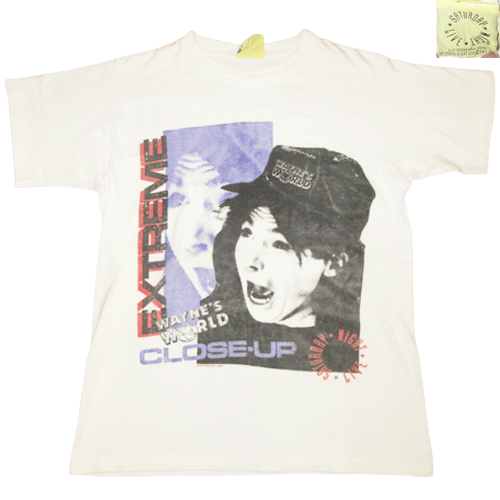 レア 90s WAYNE’S WORLD ウェインズ・ワールド tシャツ 映画