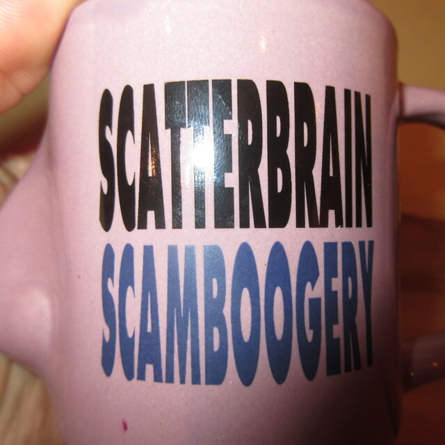 SCATTERBRAIN Scamboogery tシャツ\u0026プロモ用マグカップ