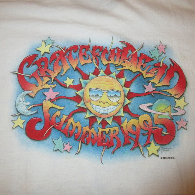 レア★USA グレイトフルデッド サマーツアー1995 トレーナー S へインズ GRATEFUL DEAD SUMMER TOUR 1995 GRATEFULLY TOURS